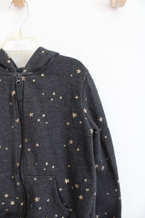 Cat & Jack Gray & Gold Star Jacket | Youth S (6)