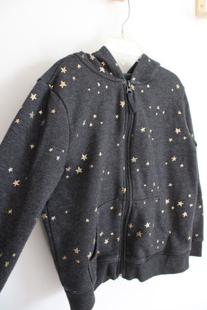 Cat & Jack Gray & Gold Star Jacket | Youth S (6)