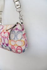 NEW Coach Signature Poppy Scribble Print Crossbody Bag