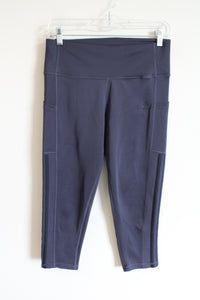 Adidas PrimeGreen AeroReady Dark Blue Capri Legging | M
