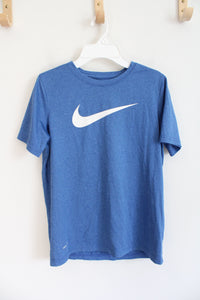 Nike Dri-Fit Blue & White Shirt | Youth L (14/16)