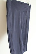 Adidas PrimeGreen AeroReady Dark Blue Capri Legging | M