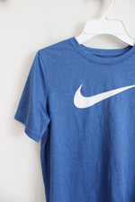 Nike Dri-Fit Blue & White Shirt | Youth L (14/16)