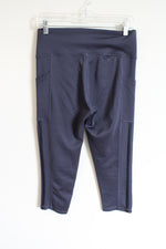 Adidas PrimeGreen AeroReady Dark Blue Capri Legging | M