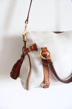 Dooney & Bourke White Leather Florentine Satchel