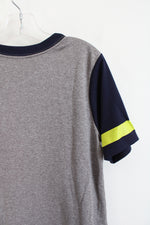 OshKosh B'Gosh Gray & Navy "Prove It On The Field" Shirt | Youth 8