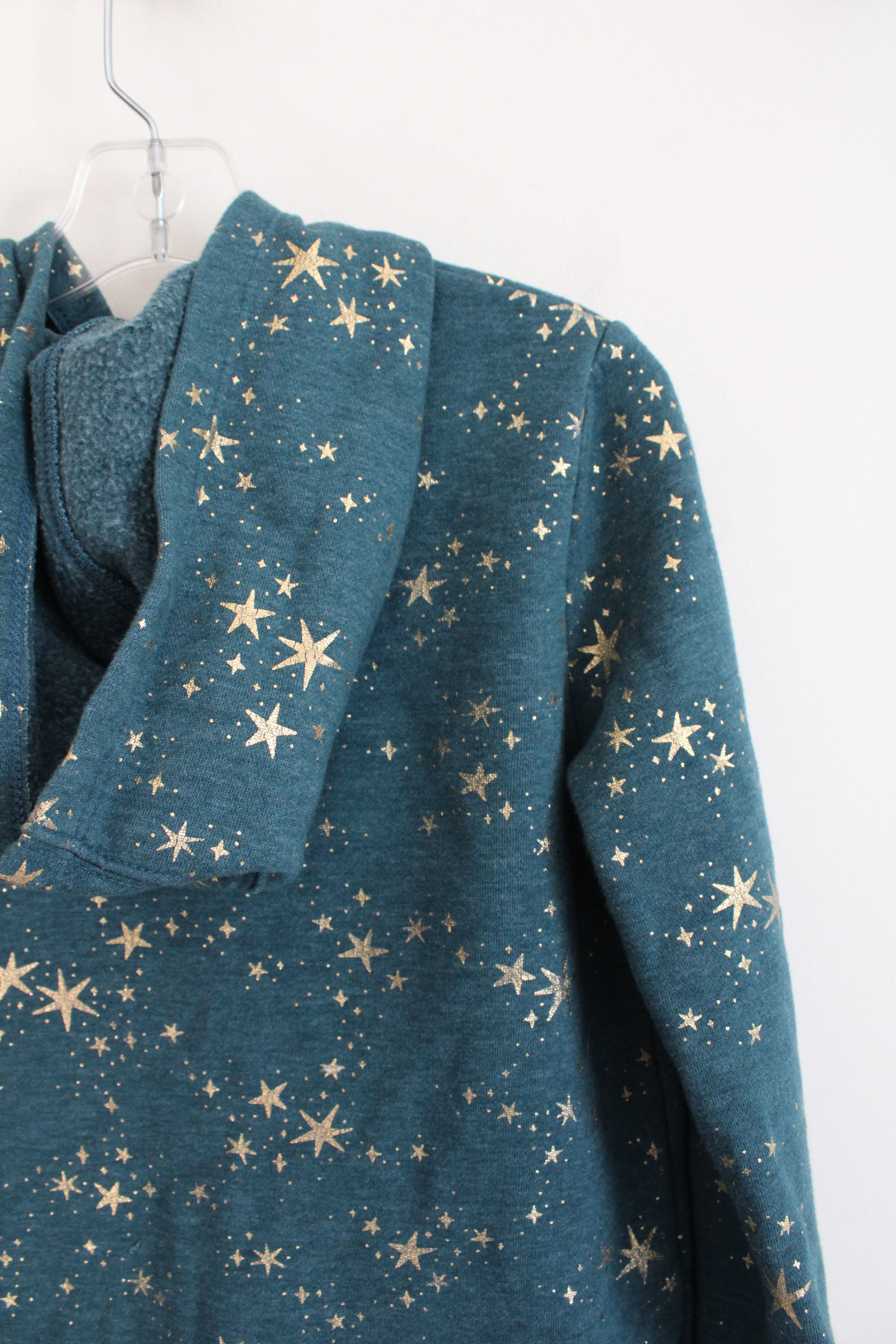 Cat & Jack Blue & Gold Star Jacket | Youth M (7/8)