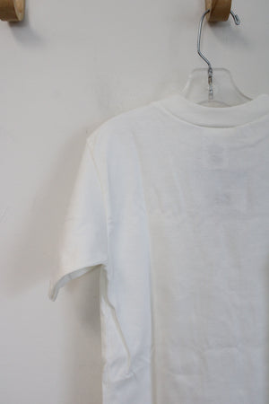 NEW Garanimals Solid White Shirt | Youth 7