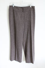 Jones New York Brown Trouser Pant | 8 Petite