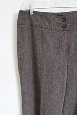 Jones New York Brown Trouser Pant | 8 Petite