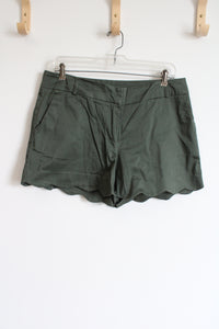 Maurices Green Scalloped Shorts | 9/10