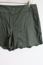 Maurices Green Scalloped Shorts | 9/10