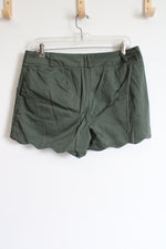 Maurices Green Scalloped Shorts | 9/10