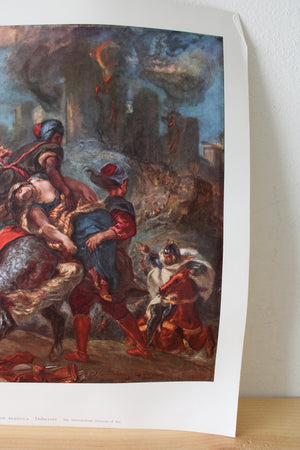 The Abduction Of Rebecca Delacroix The Metropolitan Museum Of Art Print