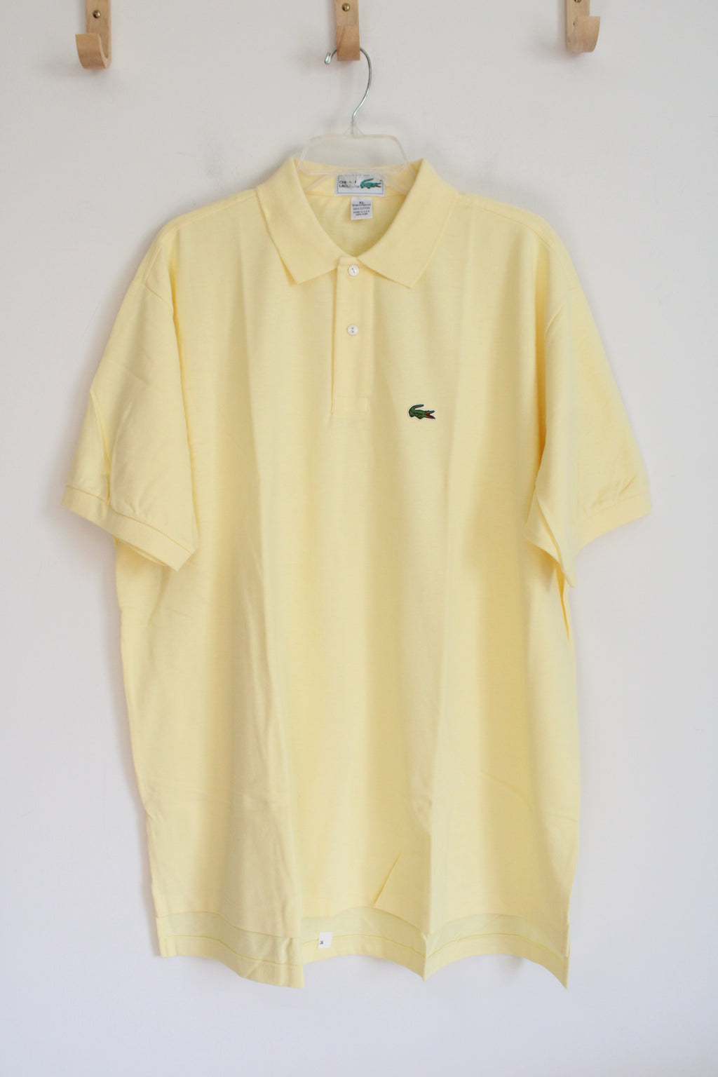 Chemise Lacoste Yellow Cotton Polo Shirt | XL