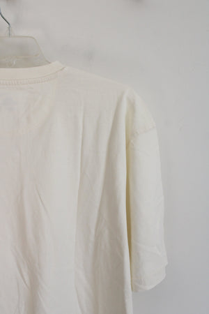 NEW Joe Marlin Cream Cotton Pocket Shirt | XL