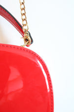 NEW La Terre Fashion Red Peta Approved Vegan Crossbody Bag
