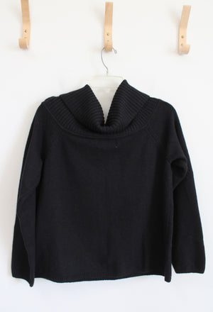 Old Navy Black Cowl Neck Sweater | XL