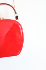 NEW La Terre Fashion Red Peta Approved Vegan Crossbody Bag