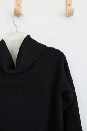 Old Navy Black Cowl Neck Sweater | XL