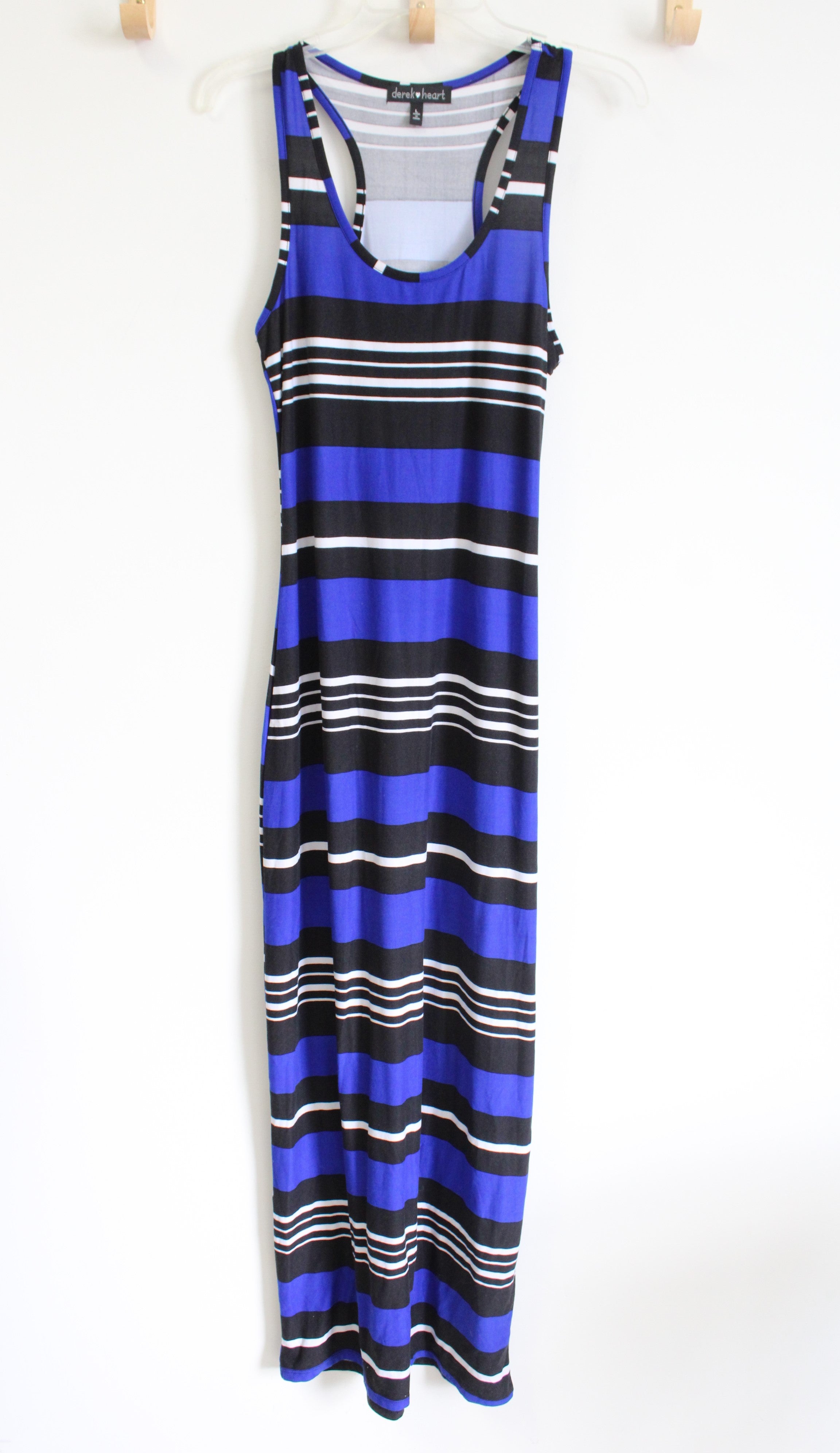 White Striped Maxi Dress ...