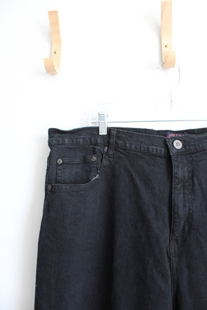 Architect Relaxed Fit Black Jeans | 42X29