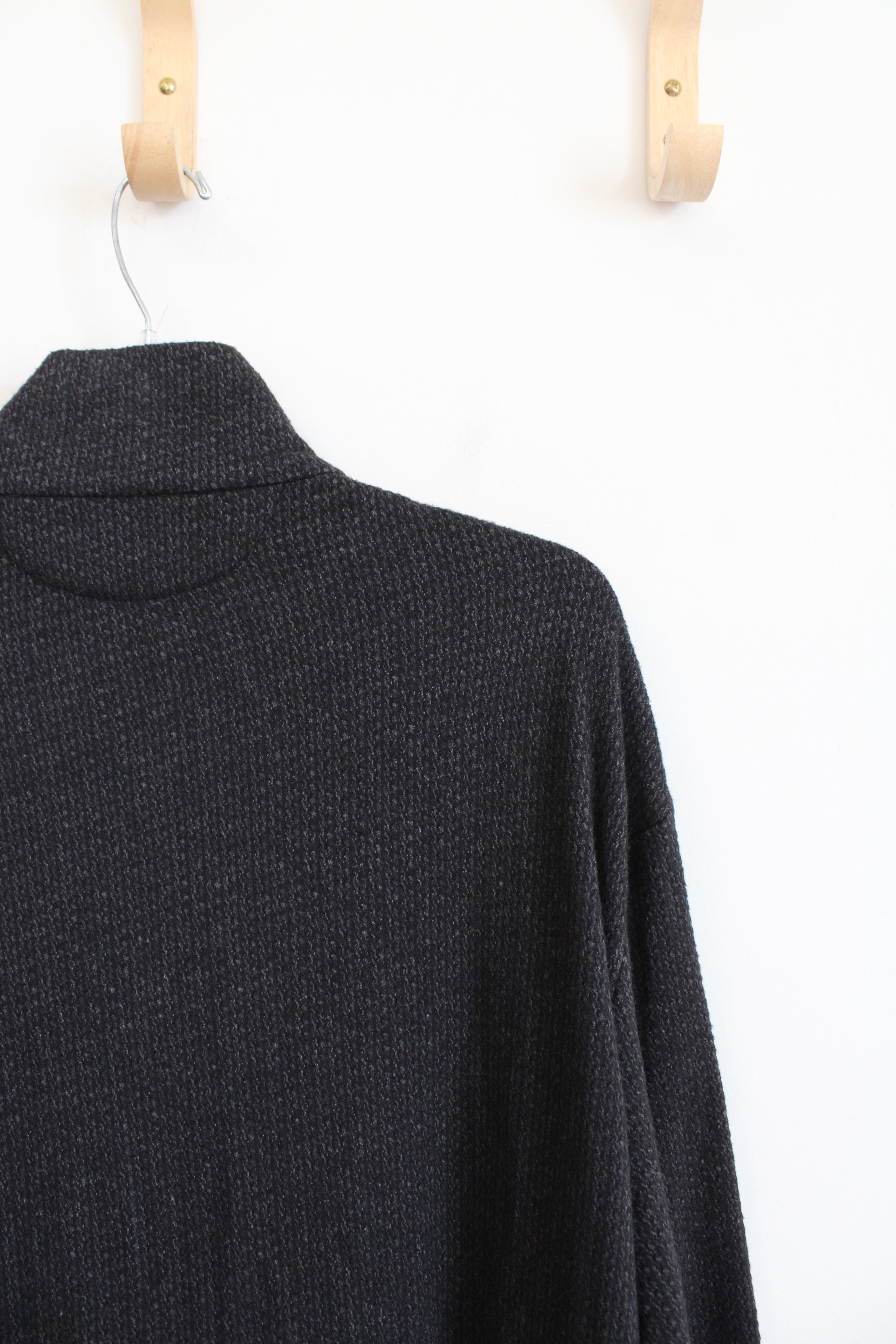 Polo Ralph Lauren Dark Gray Knit Full Zip Sweater | XXL