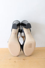 MICHAEL Michael Kors Berkley T-Strap Black Platform Heels | Size 9.5M