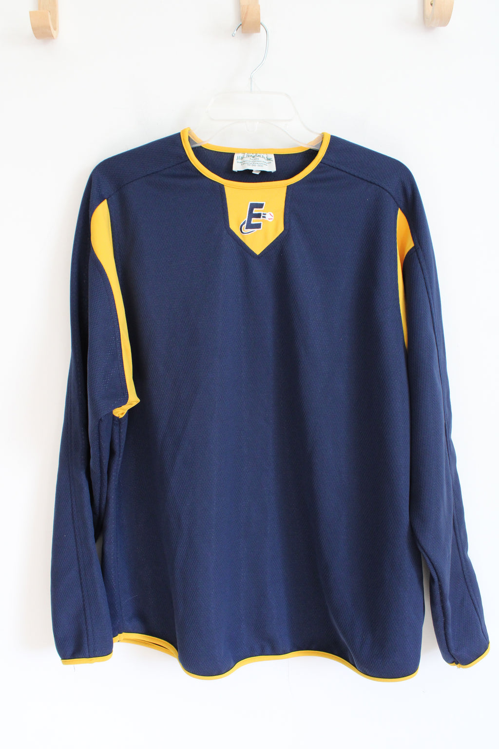 H & L Team Sales Baseball Navy Long Sleeved Shirt | L