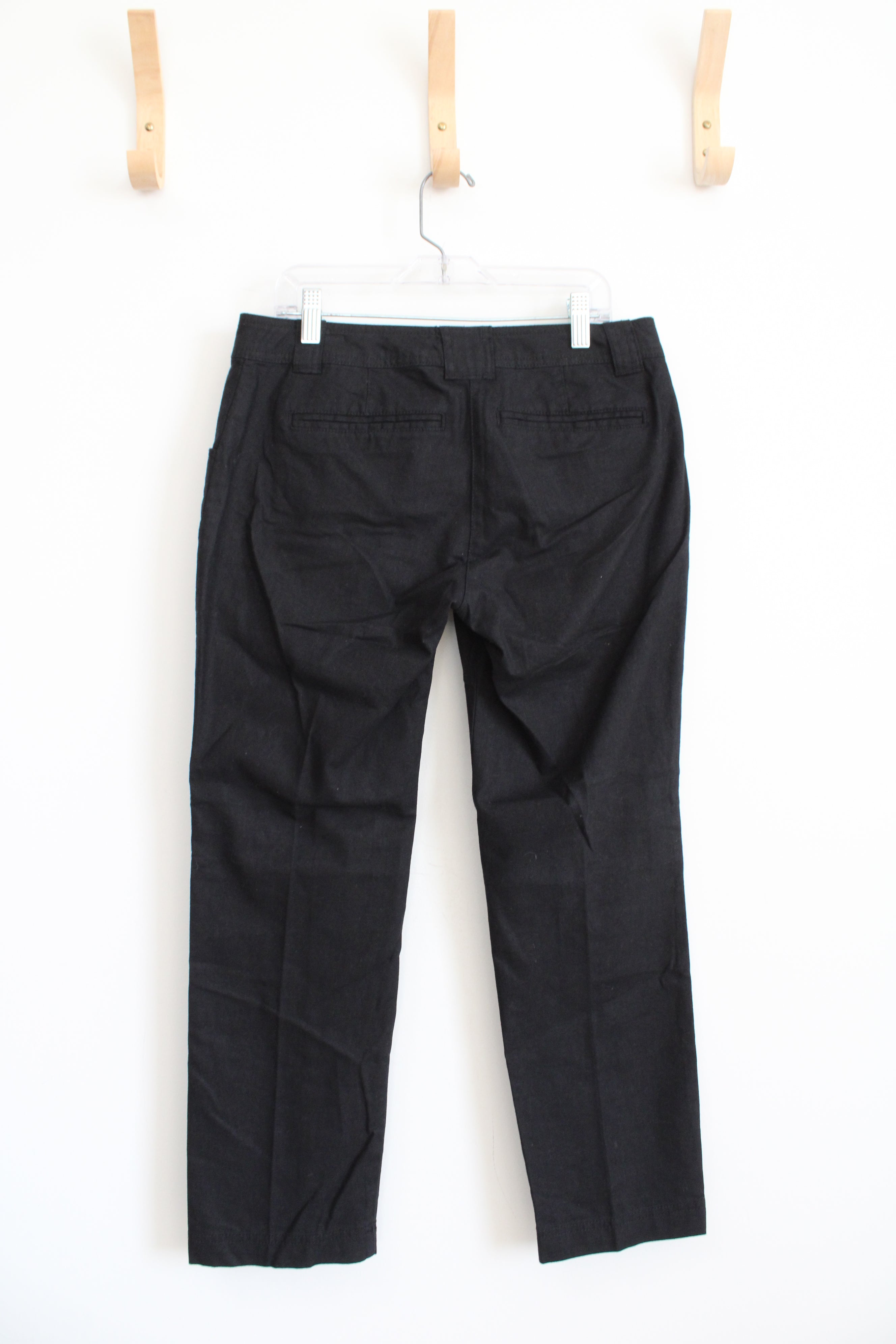 New York & Co. Black Linen Blend Capri Pants | 0