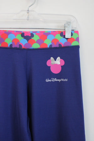 Disney Parks Walt Disney Navy Leggings | Youth XL (14/16)