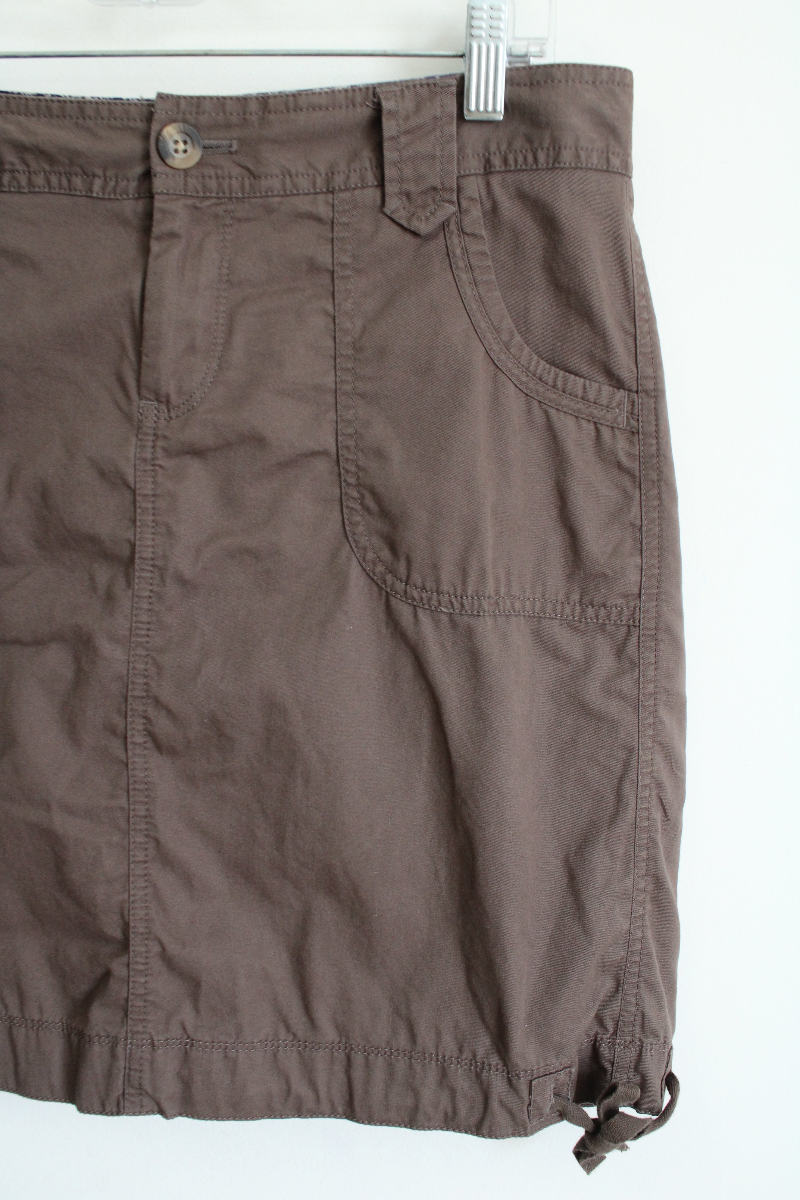 Old Navy Brown Khaki Skirt 6 Jubilee Thrift