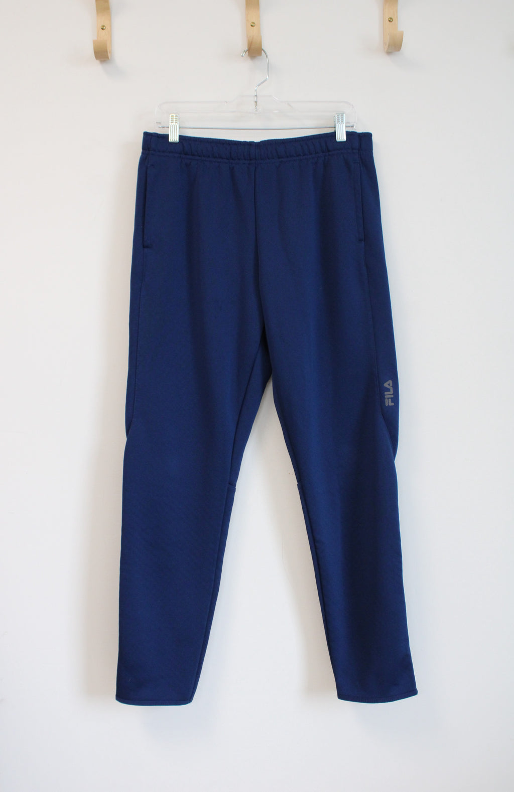 Fila Sport Live In Motion Fleece Lined Navy Sweatpants | M