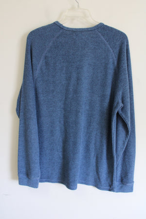 Old Navy Blue Knit Long Sleeved Shirt | XXL