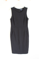 Lands' End Black Sheath Dress | 8