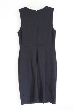 Lands' End Black Sheath Dress | 8