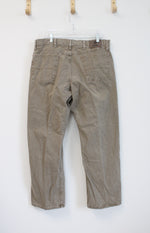 Wrangler Brown Denim Pants | 36X30