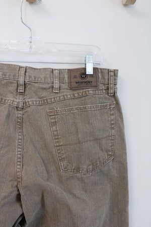 Wrangler Brown Denim Pants | 36X30