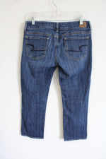 American Eagle Dark Wash Artist Jeans | 8