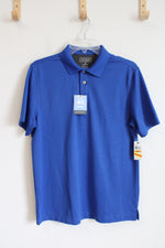 NEW Van Heusen Classic Fit Blue Polo Shirt | S