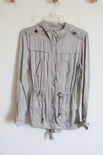 Aeropostale Gray Cargo Jacket | S