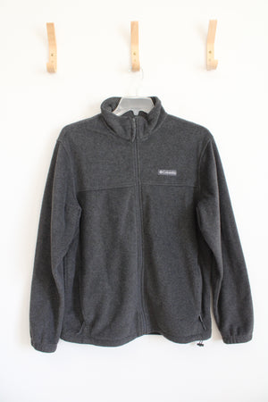 Columbia Dark Gray Full Zip Jacket | L