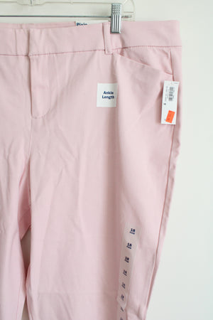 NEW Old Navy Pixie Ankle Length Pink Pant | 18