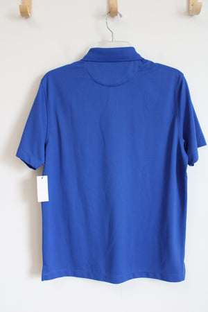 NEW Van Heusen Classic Fit Blue Polo Shirt | S