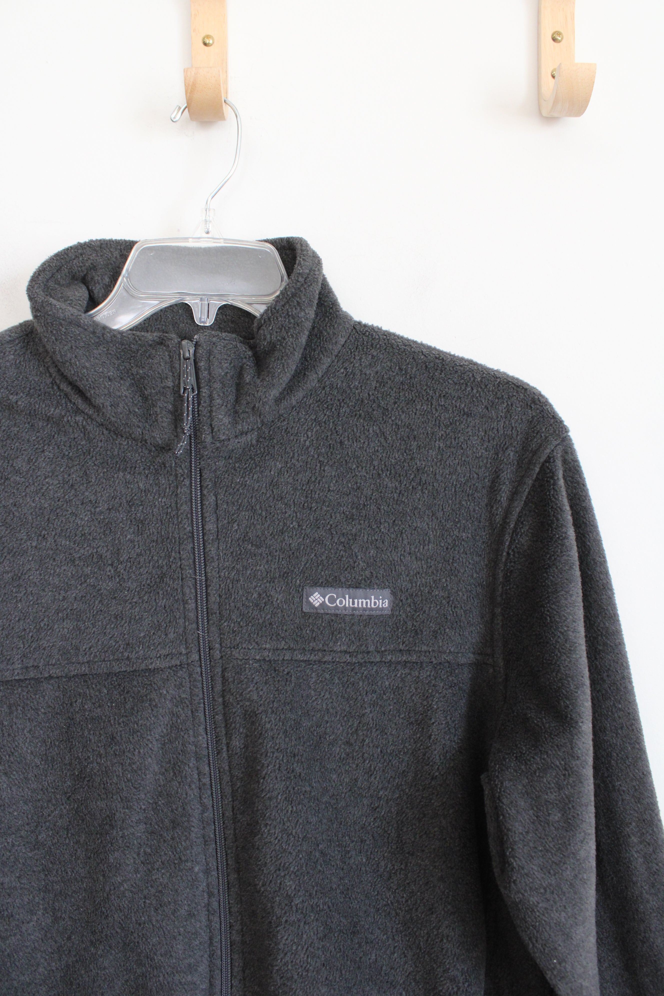 Columbia Dark Gray Full Zip Jacket | L