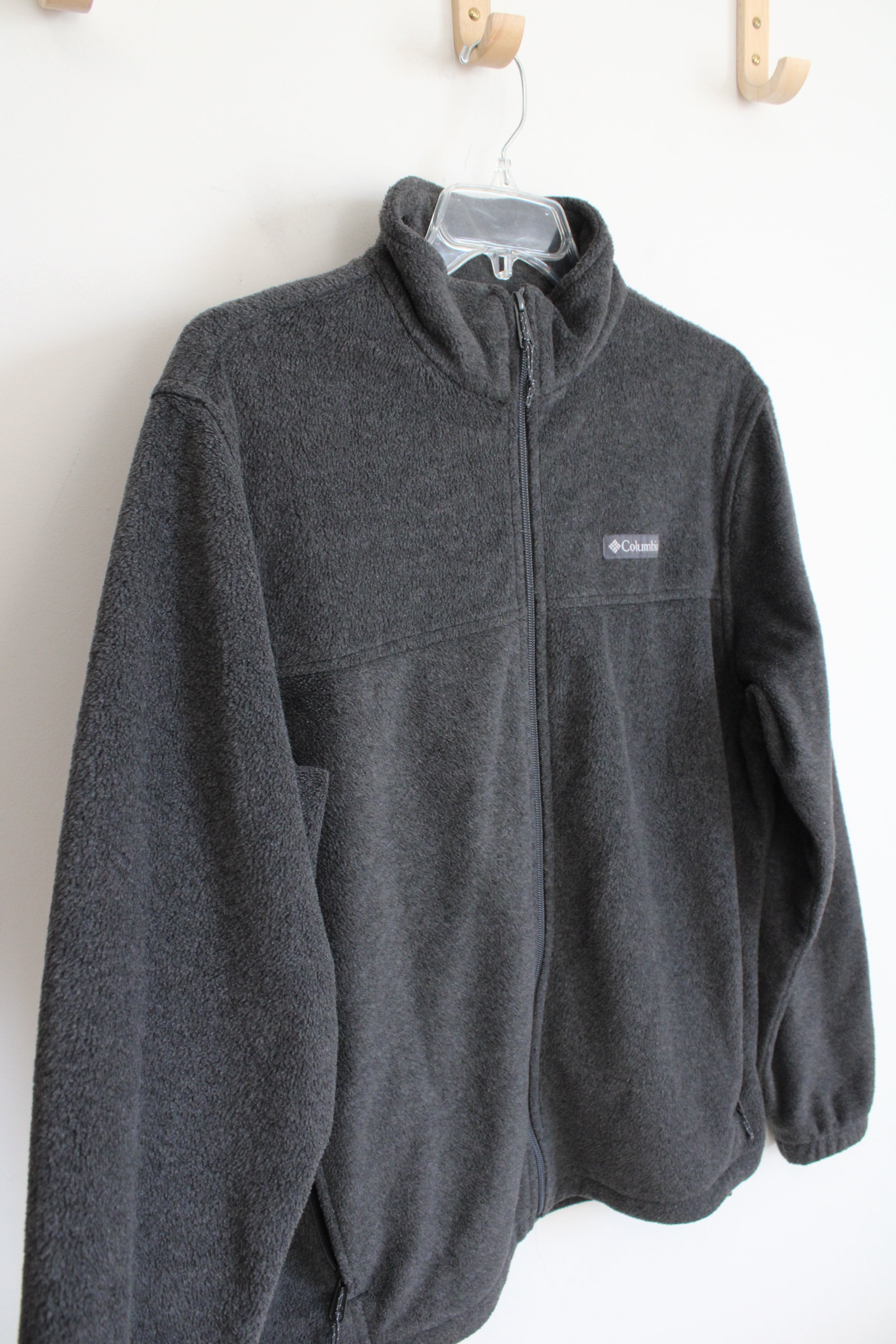 Columbia Dark Gray Full Zip Jacket | L