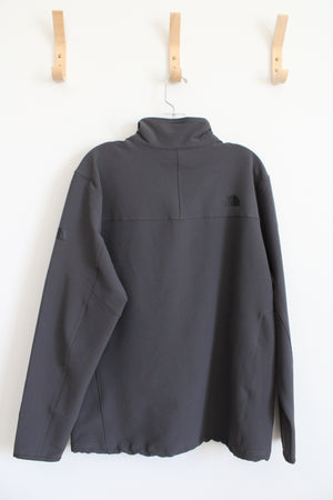 The North Face Gray Full Zip Jacket | L