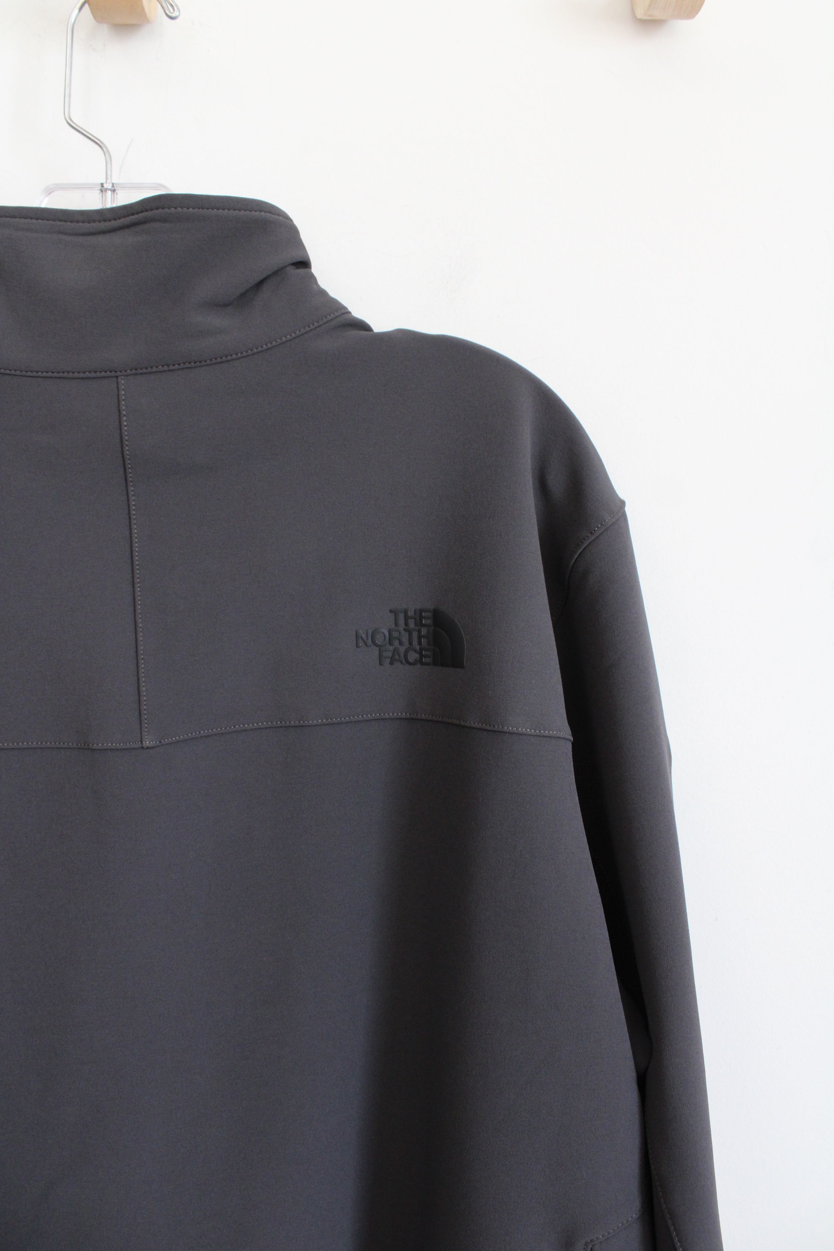 The North Face Gray Full Zip Jacket | L