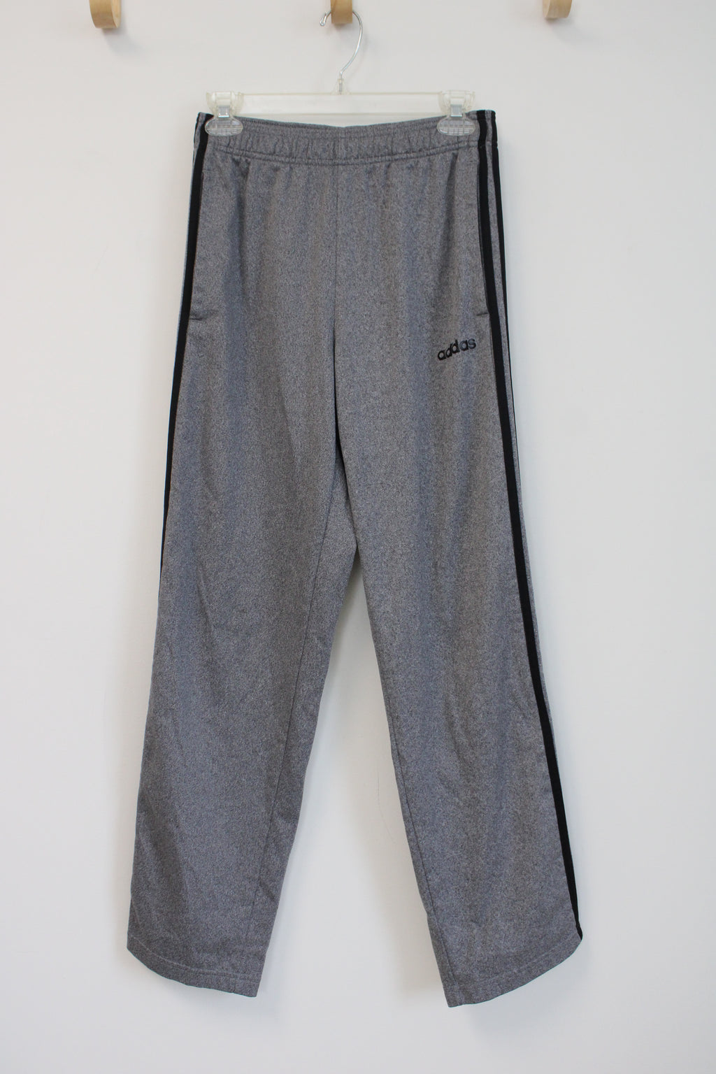 Adidas Gray & Black Sweatpants | S