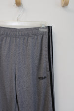 Adidas Gray & Black Sweatpants | S